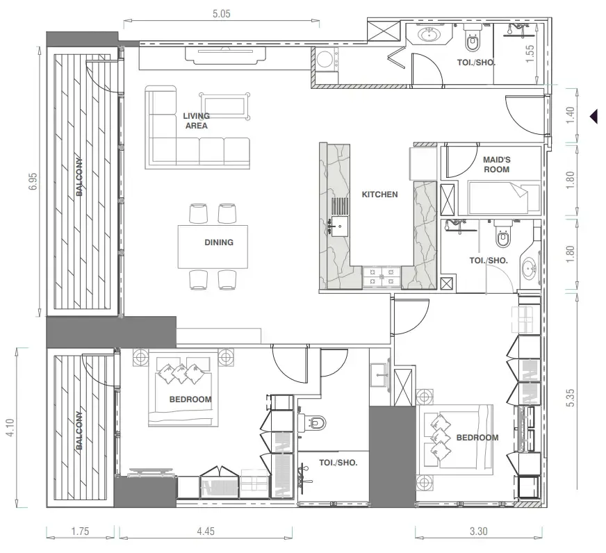 Kingdom By MAG MBL Signature floor plan