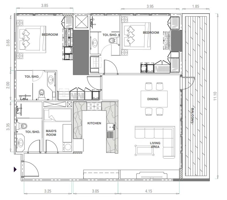 Kingdom By MAG MBL Signature floor plan