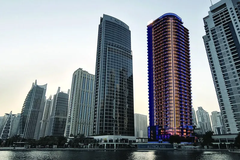 Exterior at MBL Signature in JLT (Jumeirah Lake Towers) Dubai