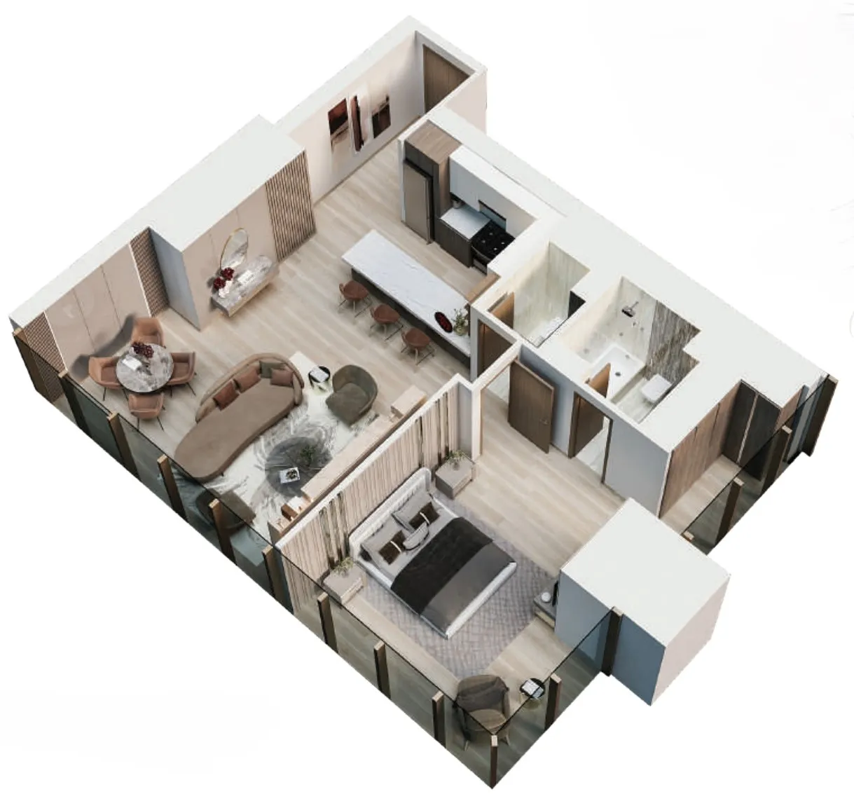 Me Do Re Properties DMCC Me Do Re 2 floor plan