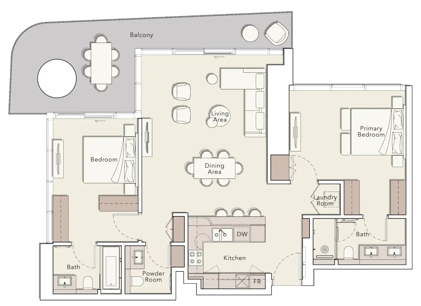 Ellington Mercer House floor plan
