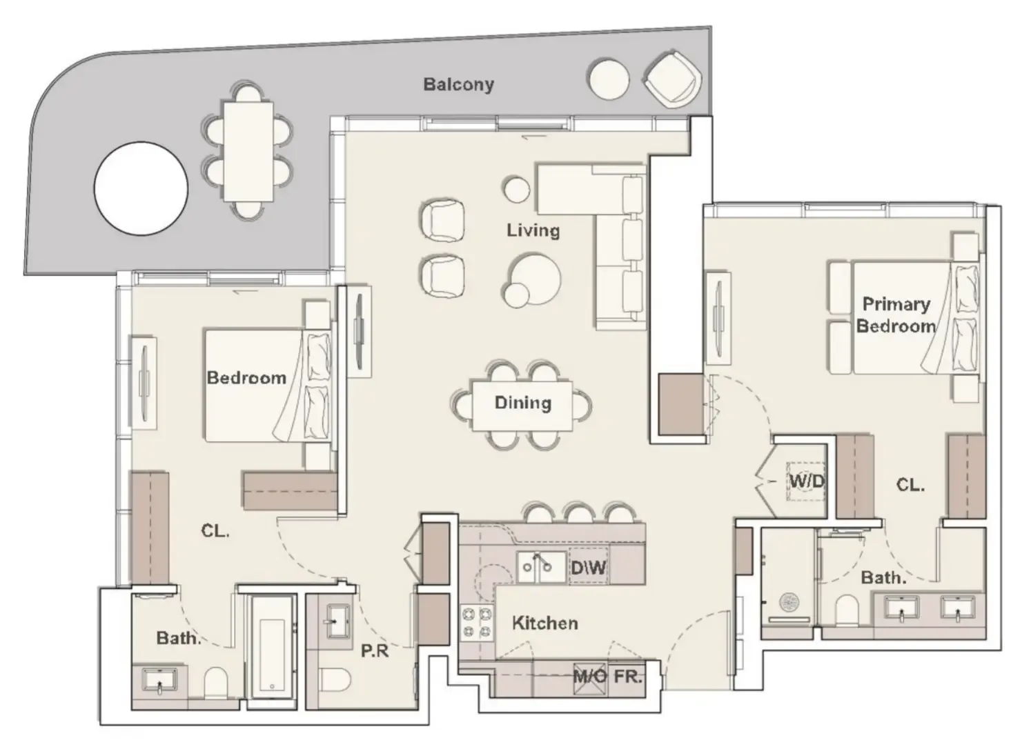 Ellington Mercer House floor plan