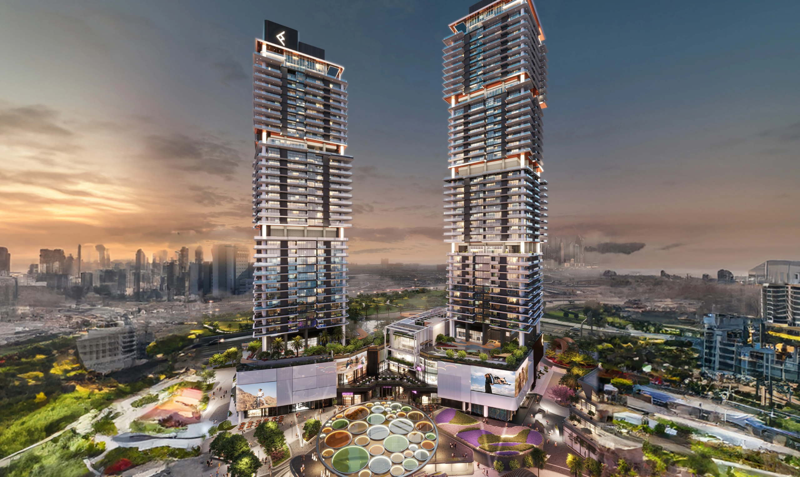 Exterior at Mercer House in JLT (Jumeirah Lake Towers) Dubai