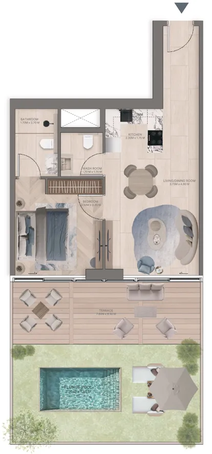 Green Horizon Development Meriden Beach Residences floor plan