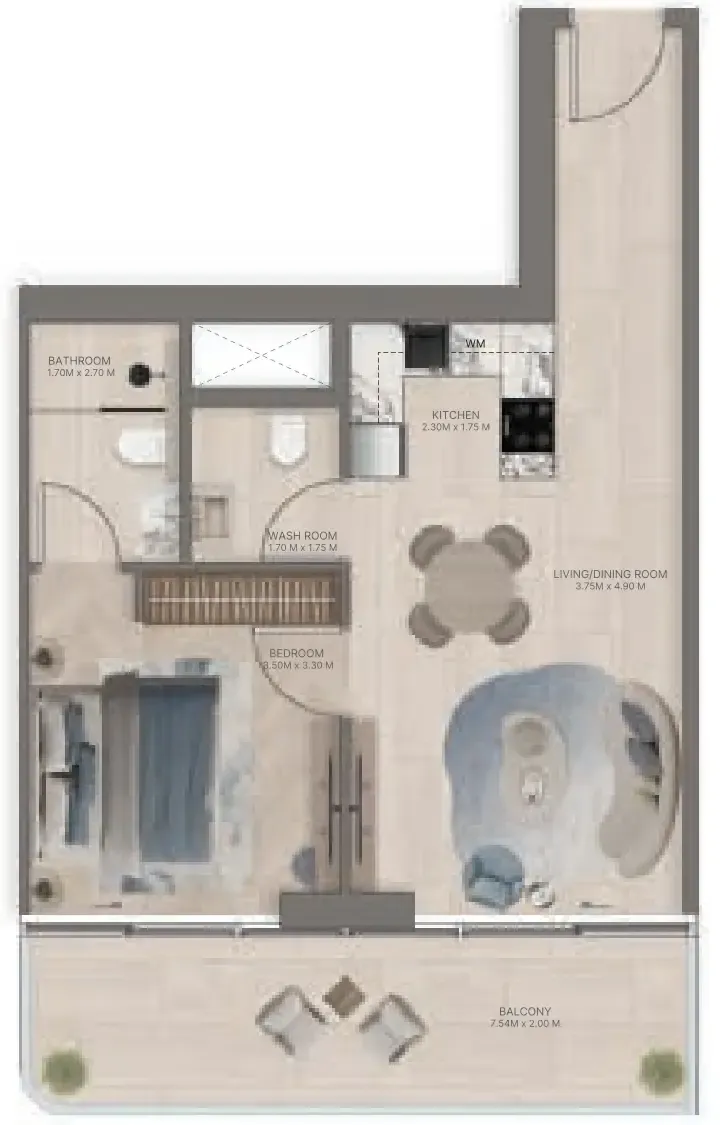 Green Horizon Development Meriden Beach Residences floor plan
