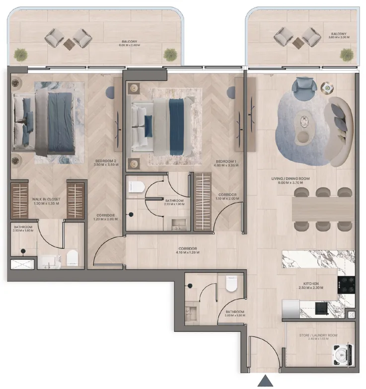Green Horizon Development Meriden Beach Residences floor plan