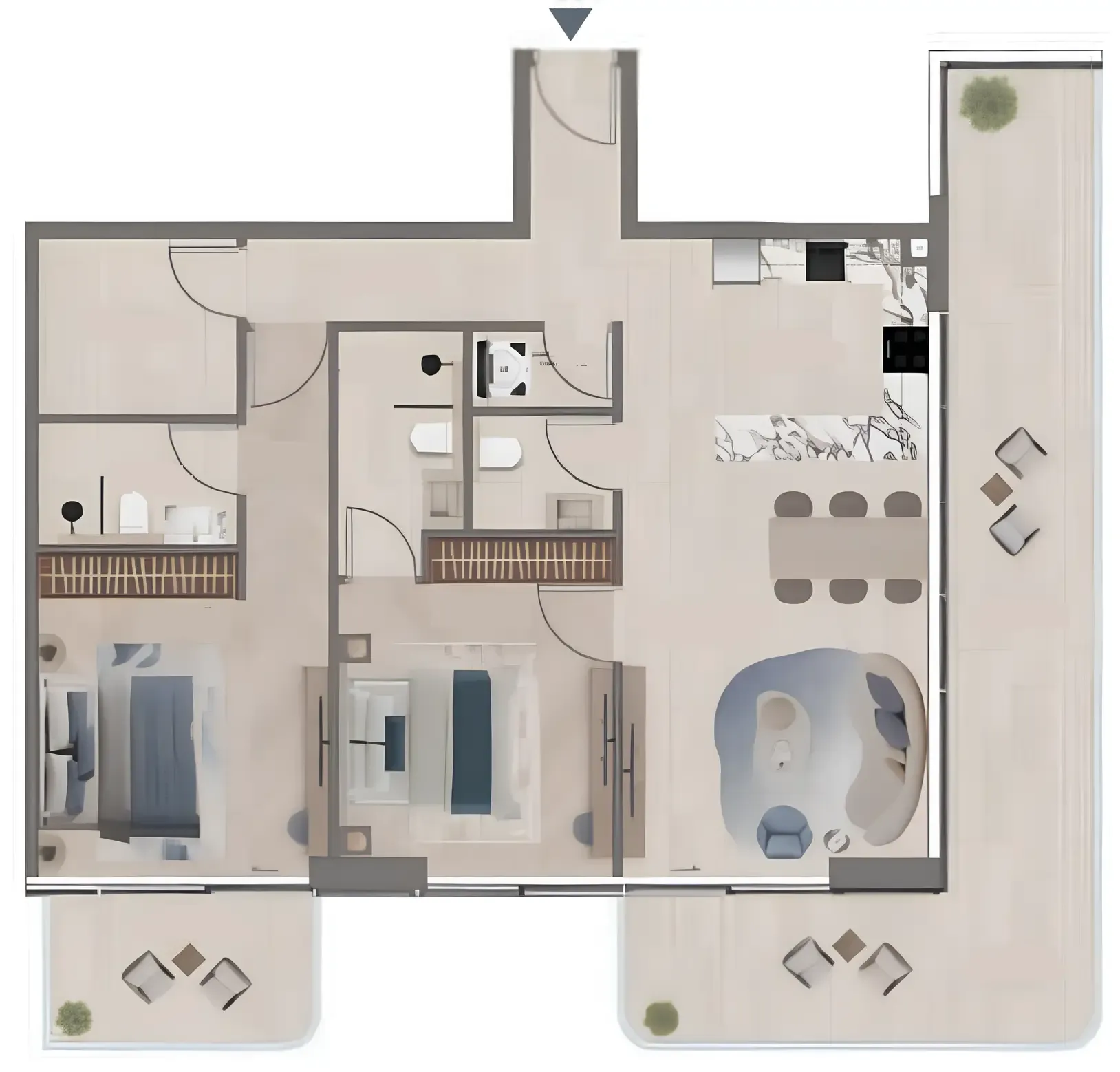 Green Horizon Development Meriden Beach Residences floor plan