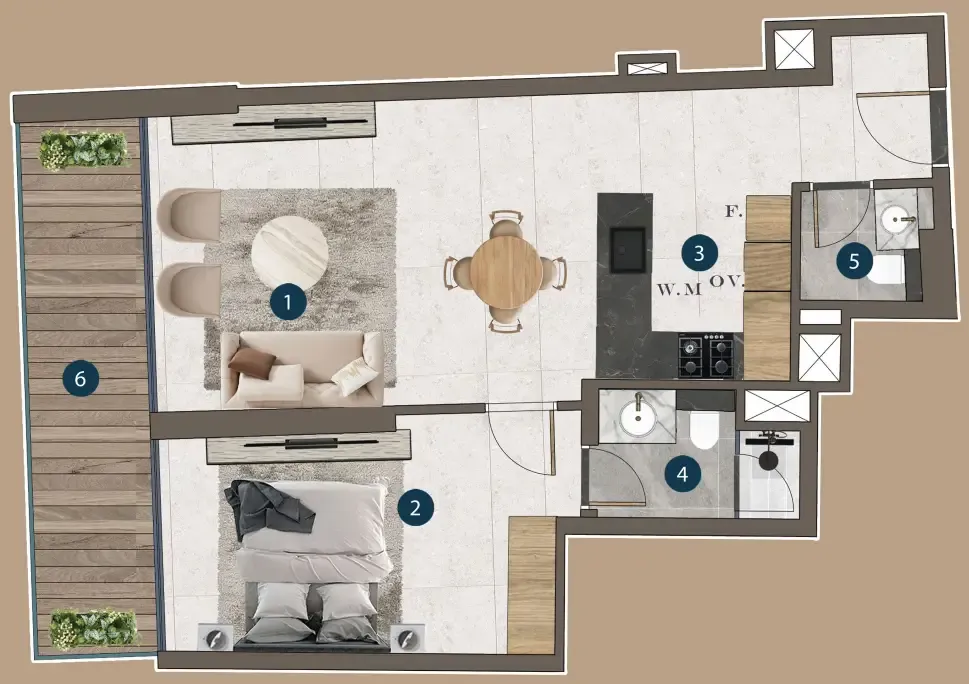London Gate Mi Casa floor plan