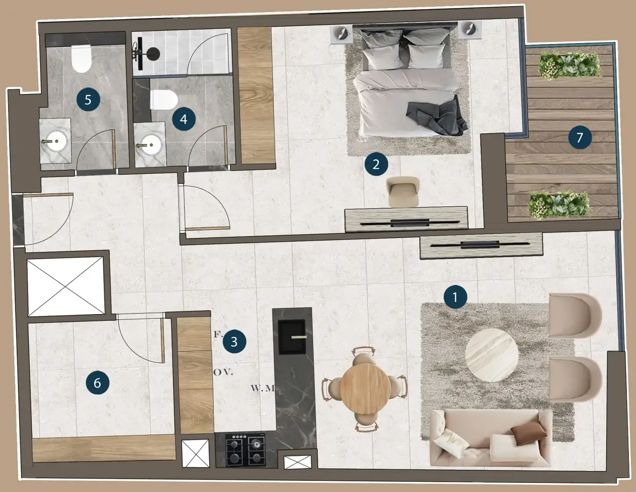 London Gate Mi Casa floor plan
