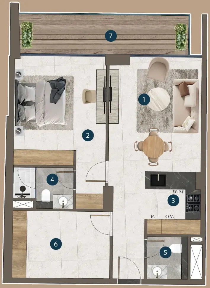 London Gate Mi Casa floor plan