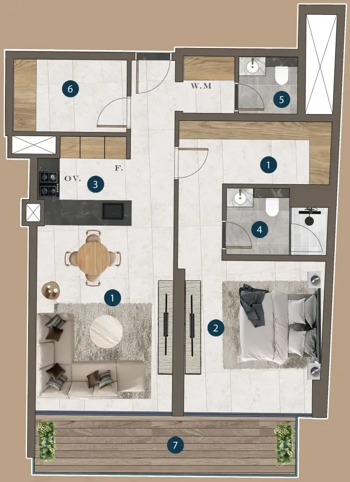 London Gate Mi Casa floor plan
