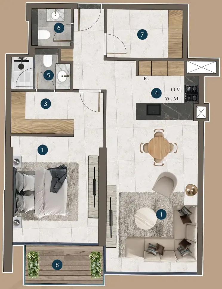 London Gate Mi Casa floor plan