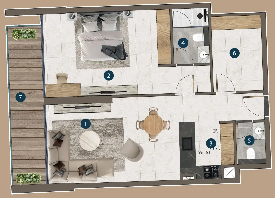 London Gate Mi Casa floor plan