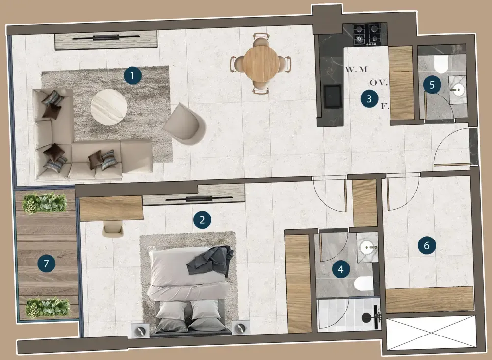 London Gate Mi Casa floor plan