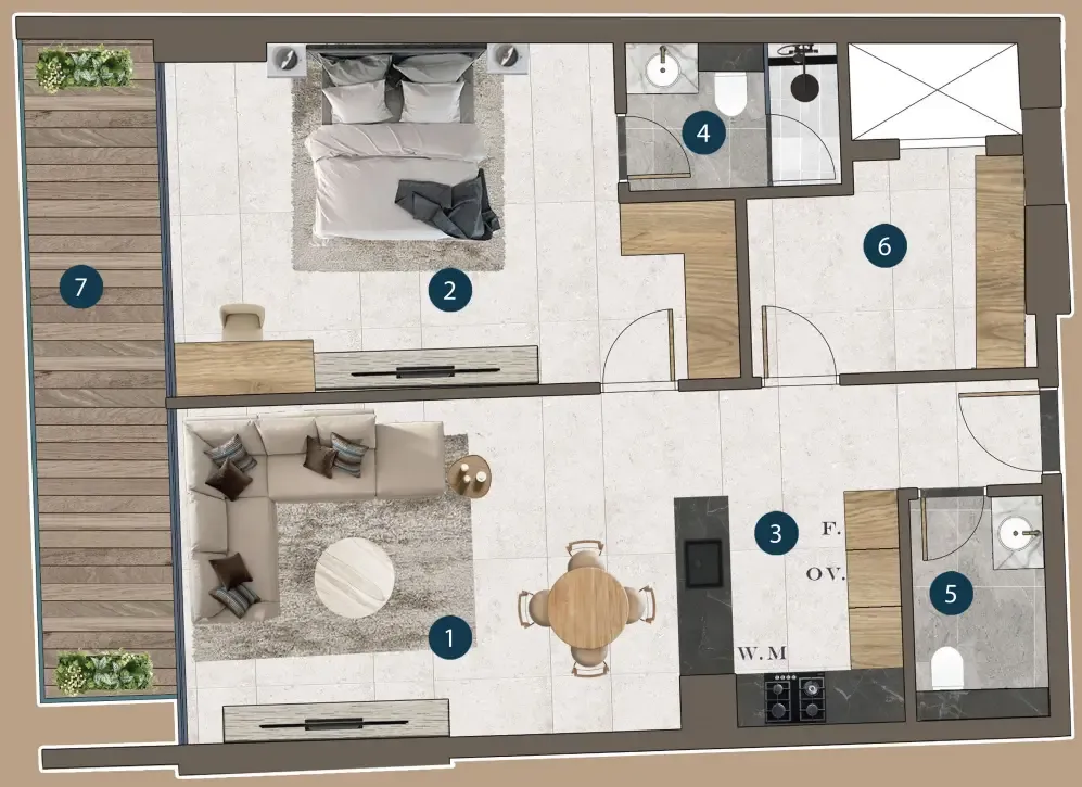 London Gate Mi Casa floor plan