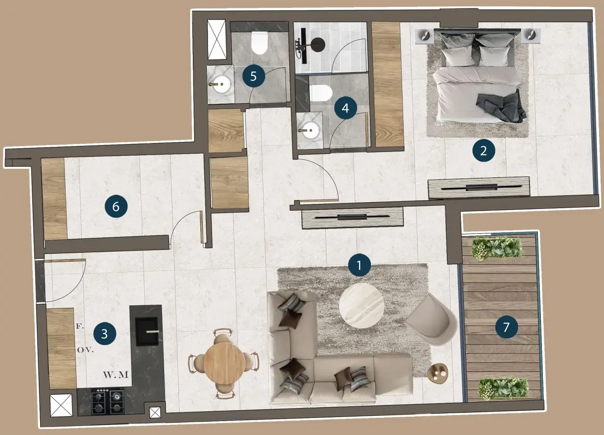 London Gate Mi Casa floor plan