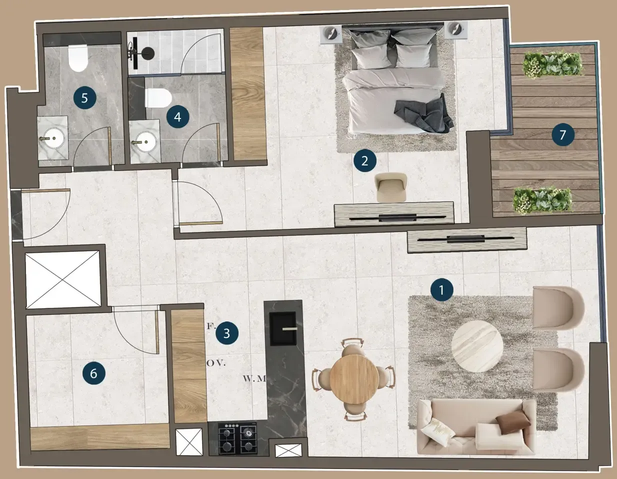 London Gate Mi Casa floor plan