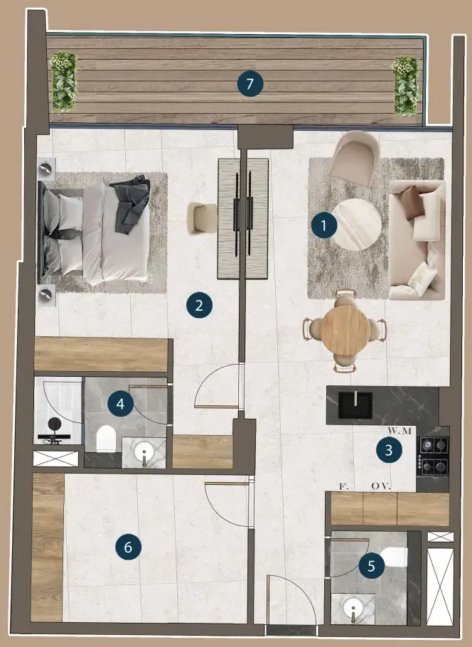 London Gate Mi Casa floor plan