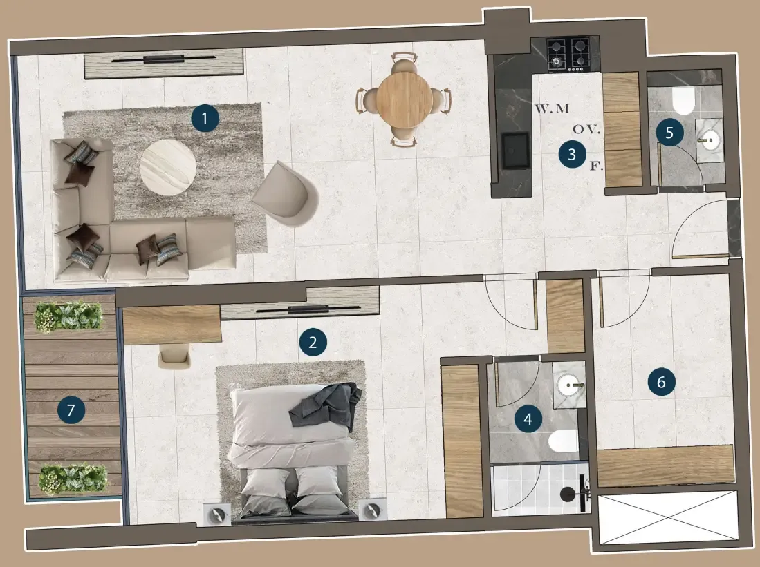 London Gate Mi Casa floor plan