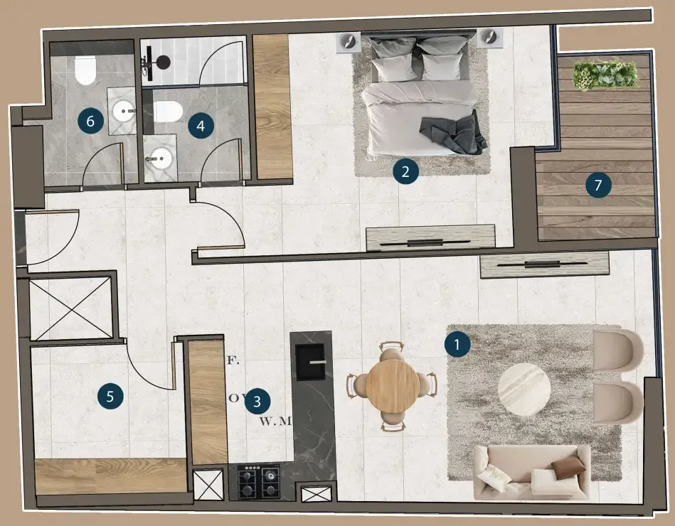 London Gate Mi Casa floor plan