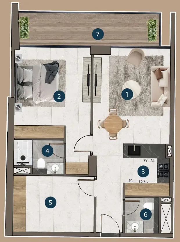 London Gate Mi Casa floor plan