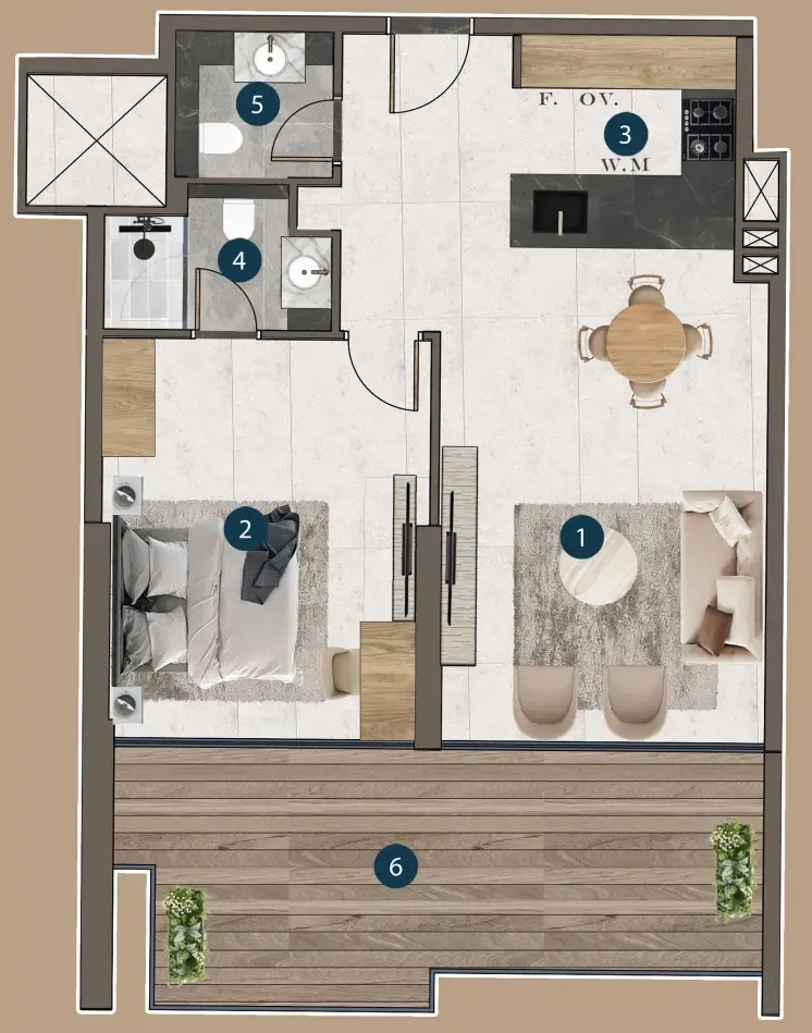 London Gate Mi Casa floor plan