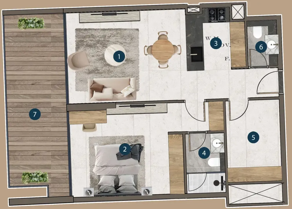London Gate Mi Casa floor plan