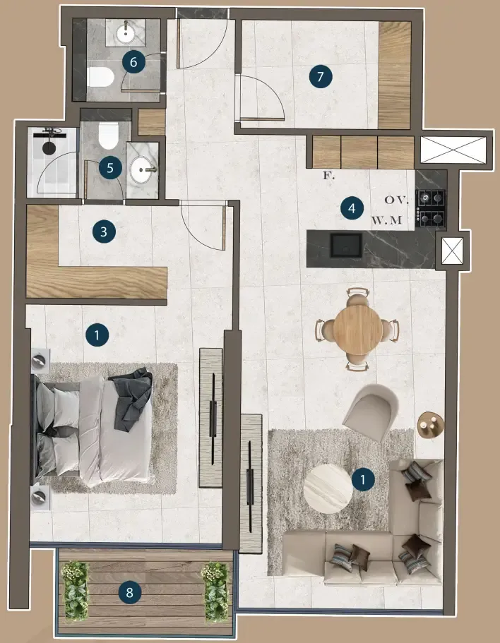London Gate Mi Casa floor plan
