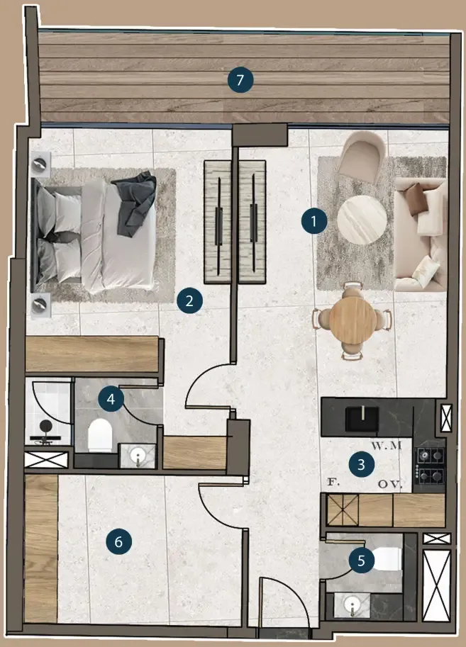 London Gate Mi Casa floor plan