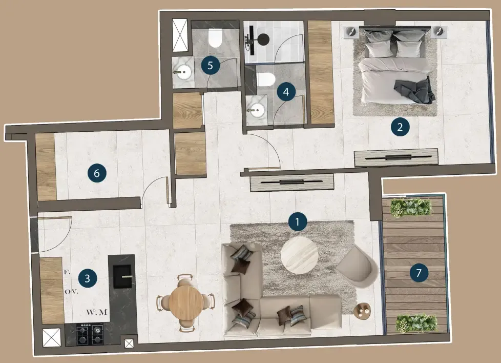 London Gate Mi Casa floor plan