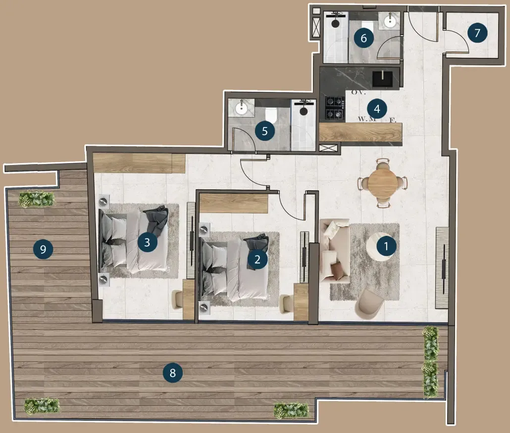 London Gate Mi Casa floor plan