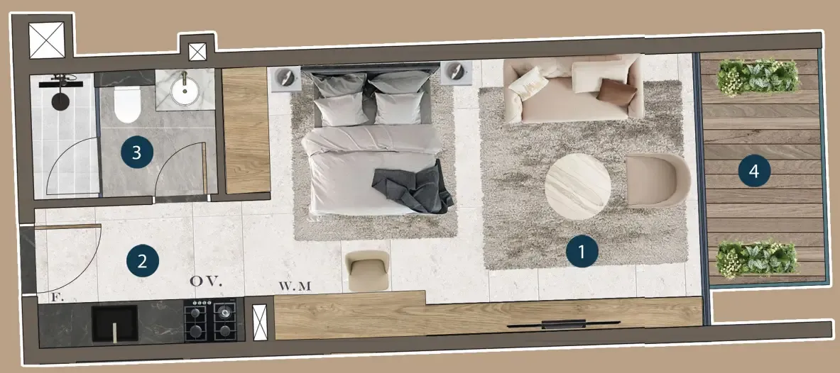 London Gate Mi Casa floor plan