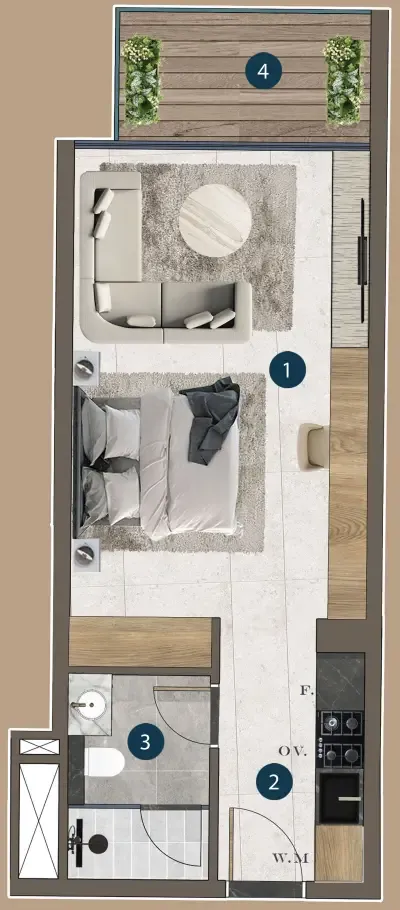 London Gate Mi Casa floor plan