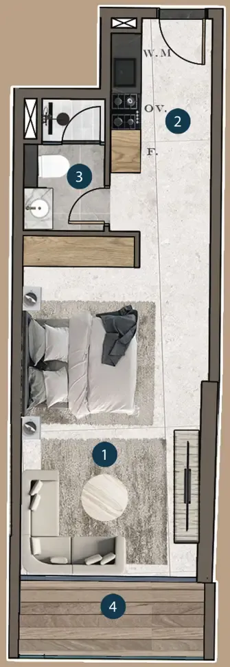 London Gate Mi Casa floor plan