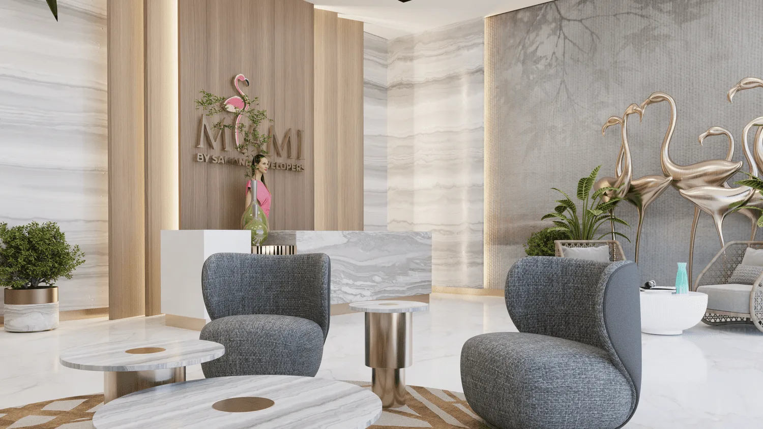Samana Miami Lobby