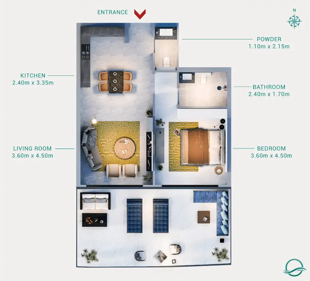 Karma Developers Milos floor plan