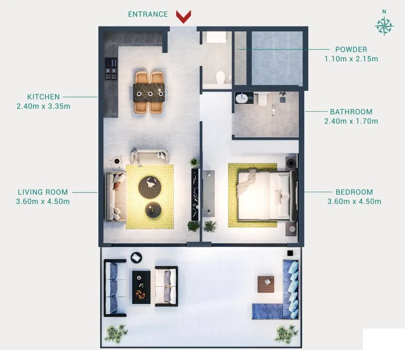 Karma Developers Milos floor plan