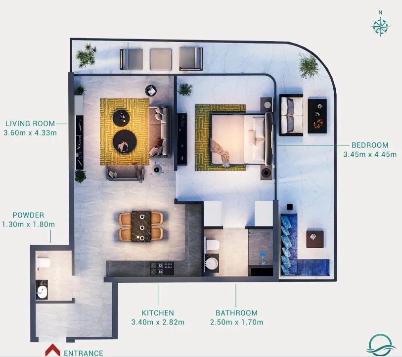 Karma Developers Milos floor plan
