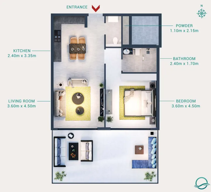 Karma Developers Milos floor plan