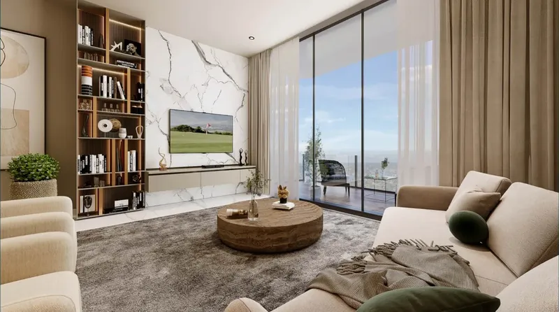 Interior at Milos in Dubailand Residence Complex Dubai