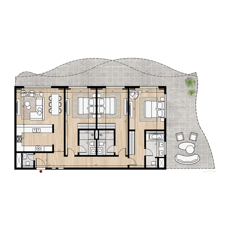 Source Of Fate Properties Miraggio floor plan
