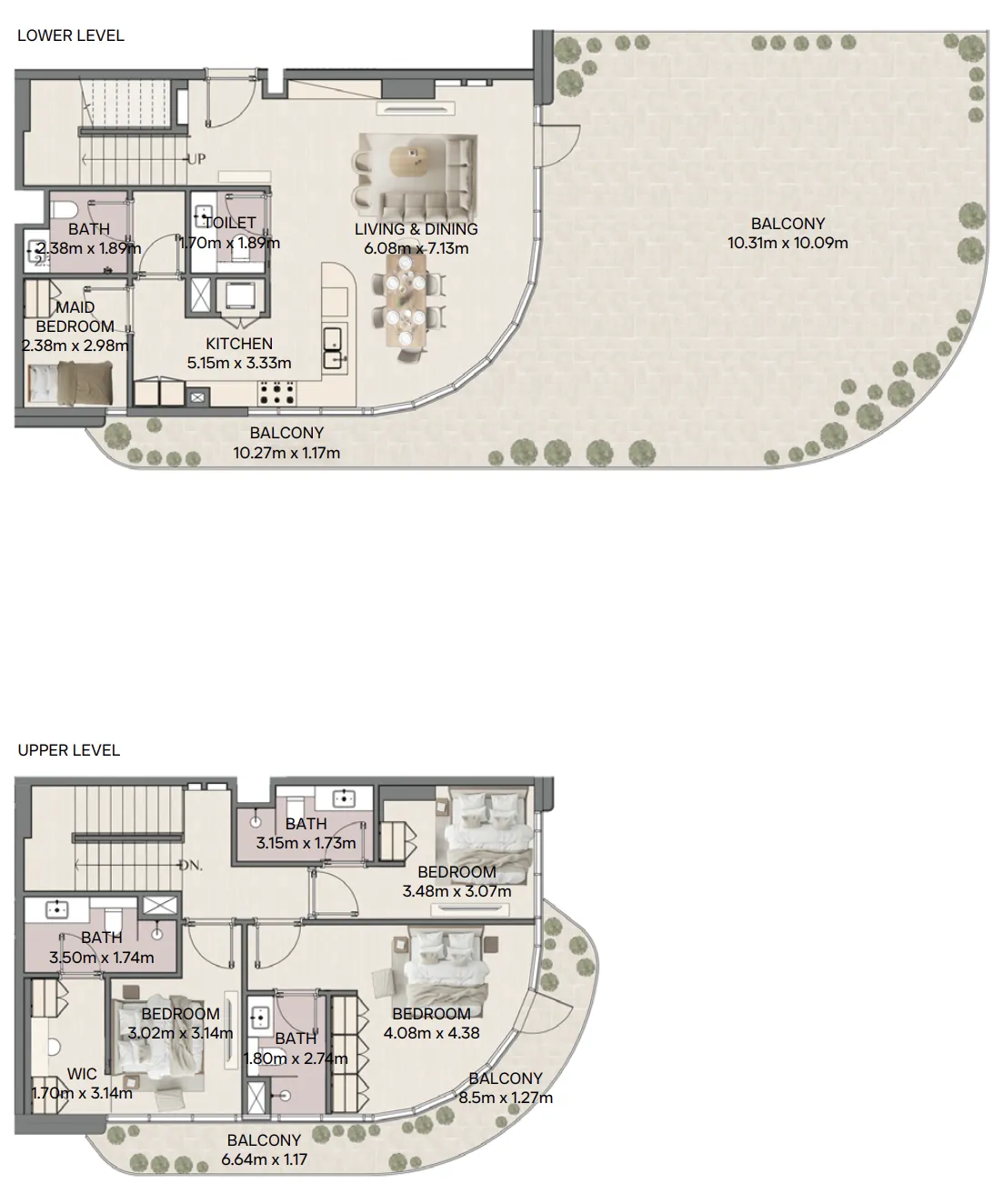 RAK Properties Mirasol II floor plan