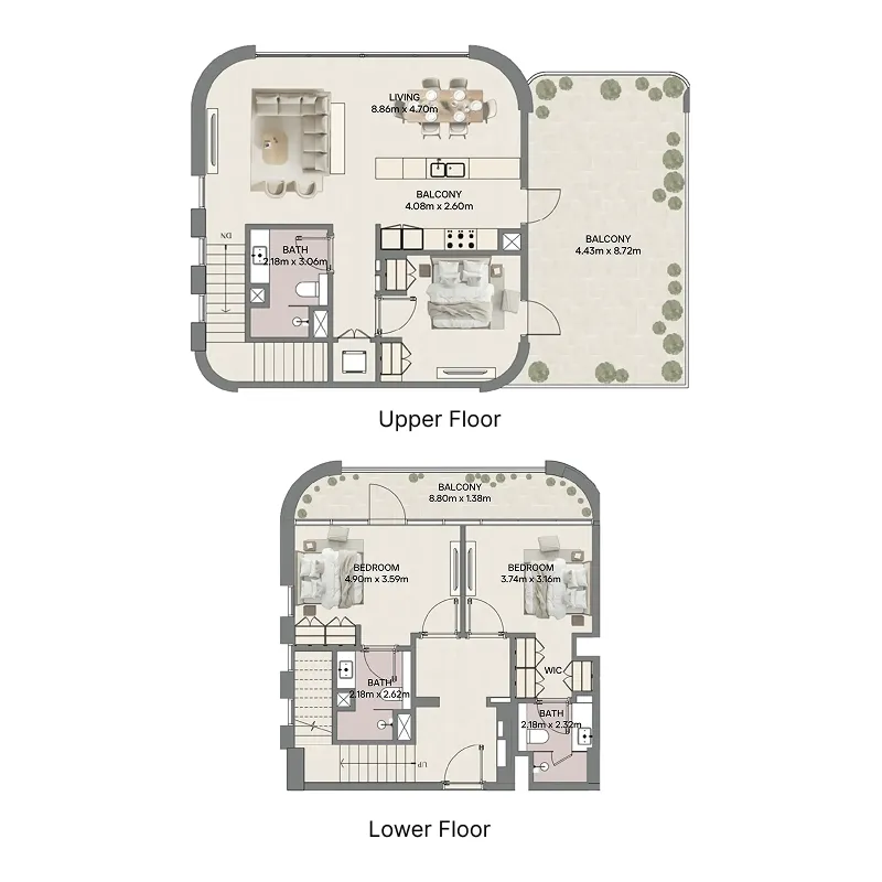RAK Properties Mirasol II floor plan