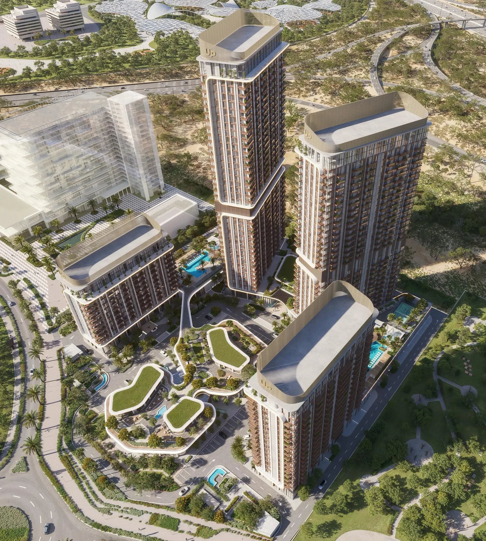Union Properties Mirdad Exterior