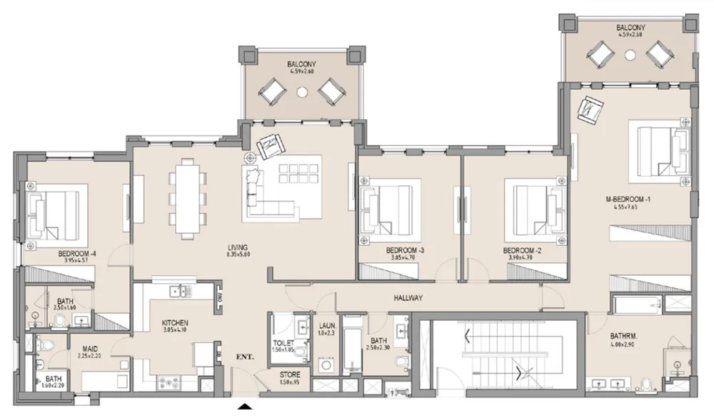 Meraas MJL Lamtara floor plan