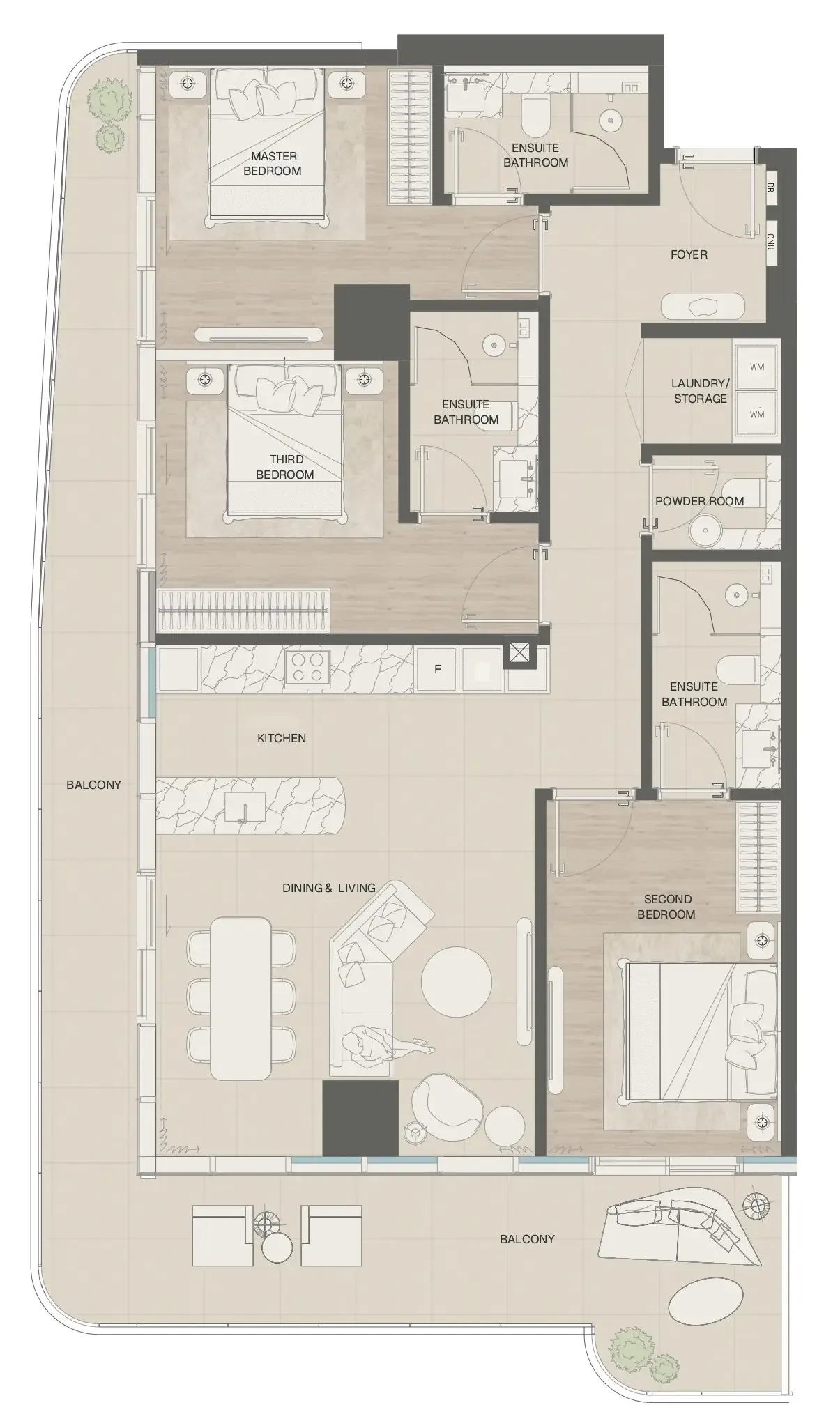 Elevate Mondrian Phases 1 and 2 floor plan