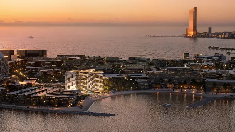 Exterior at Mondrian Phases 1 and 2 in Al Marjan Island Ras Al Khaimah
