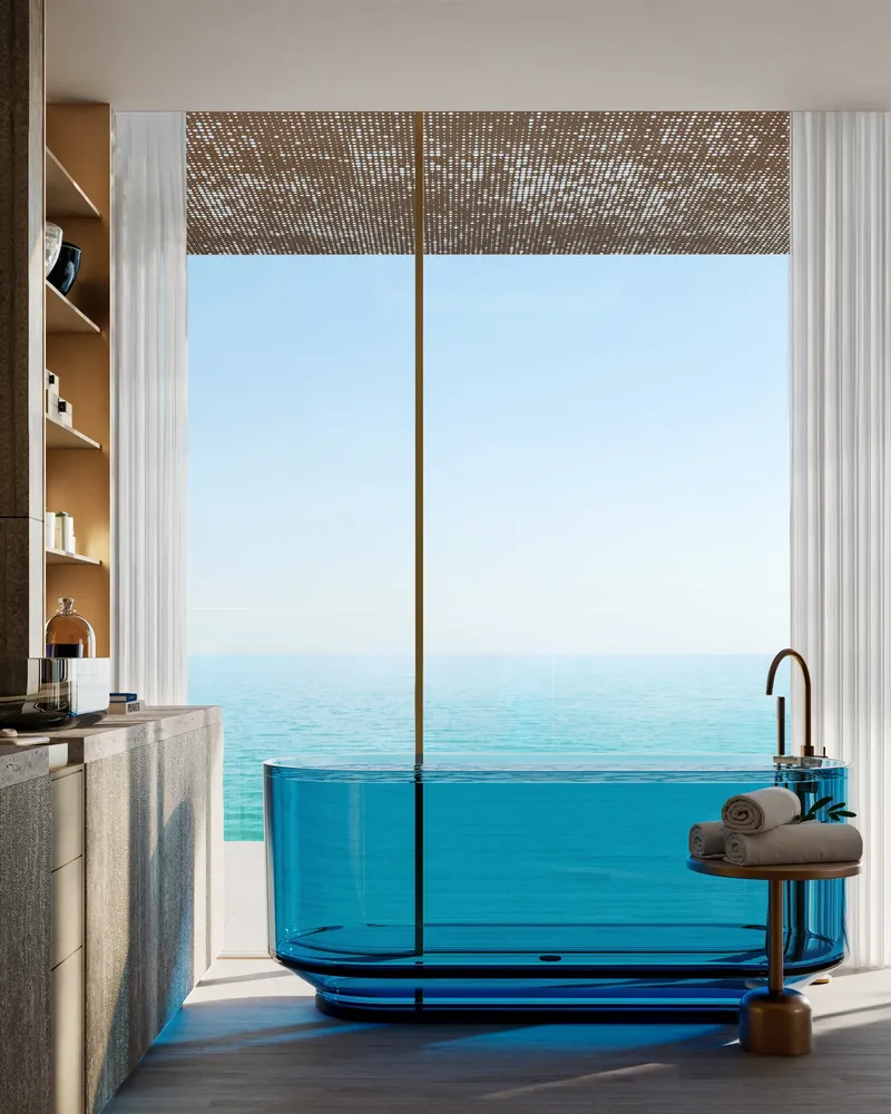 Interior at Mondrian Phases 1 and 2 in Al Marjan Island Ras Al Khaimah