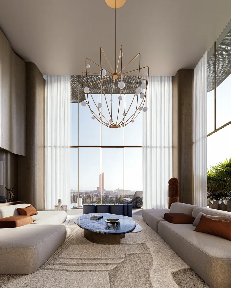 Interior at Mondrian Phases 1 and 2 in Al Marjan Island Ras Al Khaimah