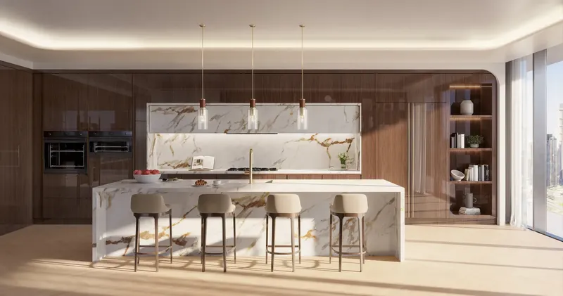 Interior at Mr. C Residences Downtown in City Walk Dubai